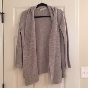 Cozy Gray Thick Loft Sweater